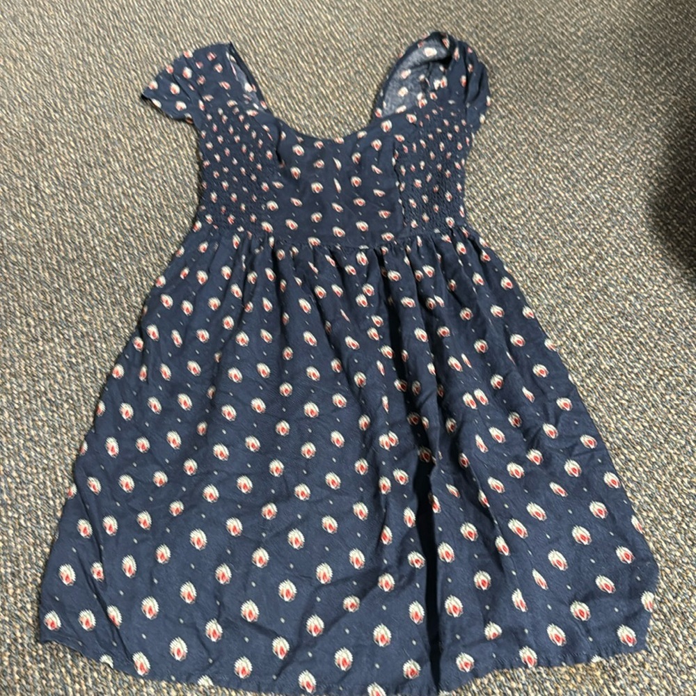 Abercrombie & Fitch Navy Blue Floral Dress